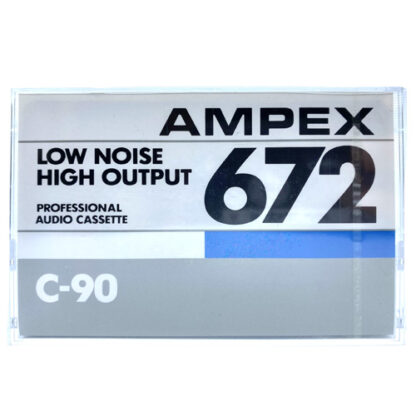 Audiokazeta MC kazeta AMPEX 672 C90