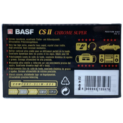 Audiokazeta MC kazeta BASF CS II 90