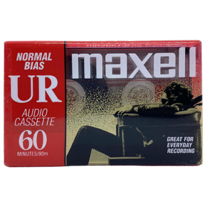 audiokazeta mcc kazeta Maxell UR 60 1998-99