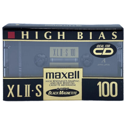 audiokazeta maxell xl ii s 1991-92 japan