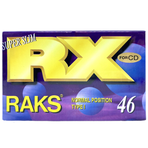 Audiokazeta MC kazeta RAKS RX 46