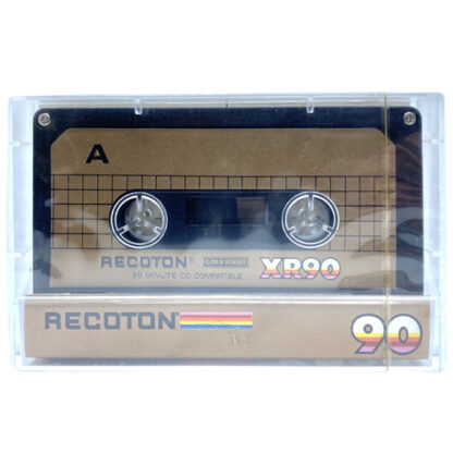 Audiokazeta MC kazeta Recoton XR90 Gold Series