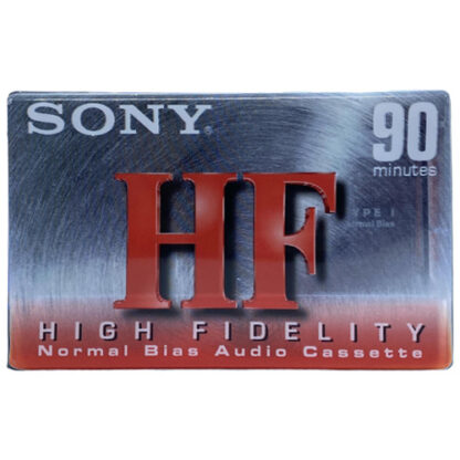 audiokazeta SONY HF90 1995-96 US