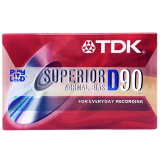 audiokazeta TDK D90 Superior