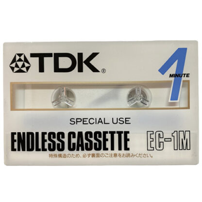 tdk endless cassette 1min