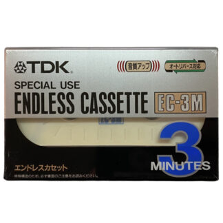 tdk endless cassette 3min