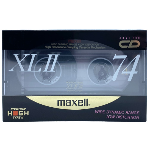 MAXELL XLII 74 1990-91 JAPAN