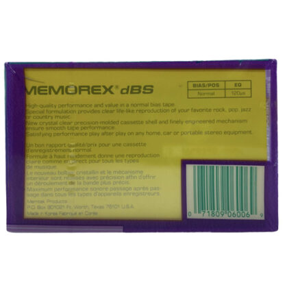 Memorex dbs 110 1987-88