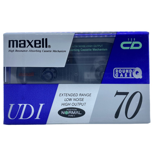 audiokazeta maxell udi 70 1994 jpn