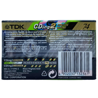 TDK CDing2 74 (2001-05 EU)