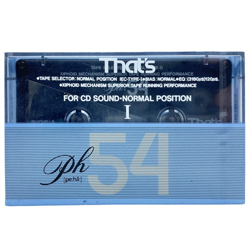 That's PH-I 54 1989 JPN