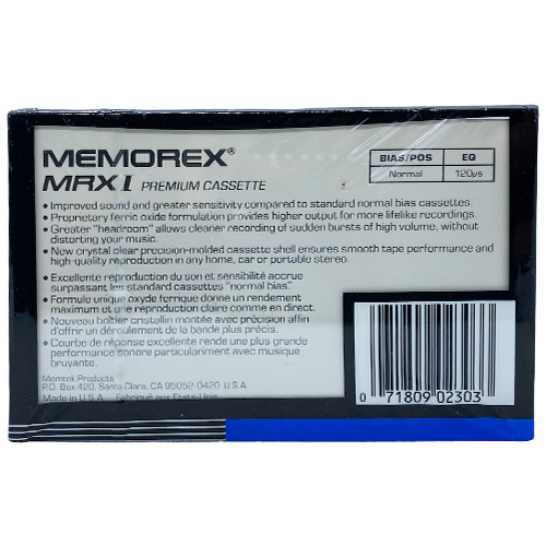 memorex mrx-i 60