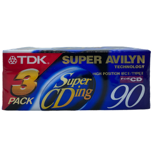 tdk supercding2 90 3pack