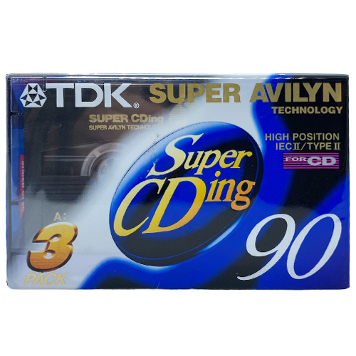 tdk supercding2 90 3pack
