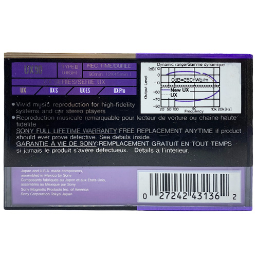 SONY UX 90 - Obrázek 2