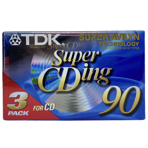 TDK Super Avilyn CDding 90 (3pack) - Obrázek 2
