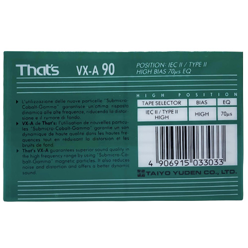 THAT'S VX-A 90 VaneXa - Obrázek 2