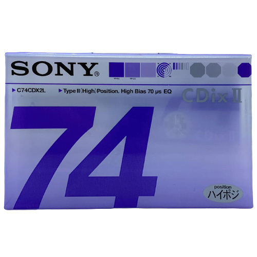 SONY CDix II 74 (2001-05 JPN)