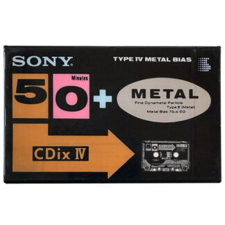 SONY CDix IV 50 Metal (1991 JPN)