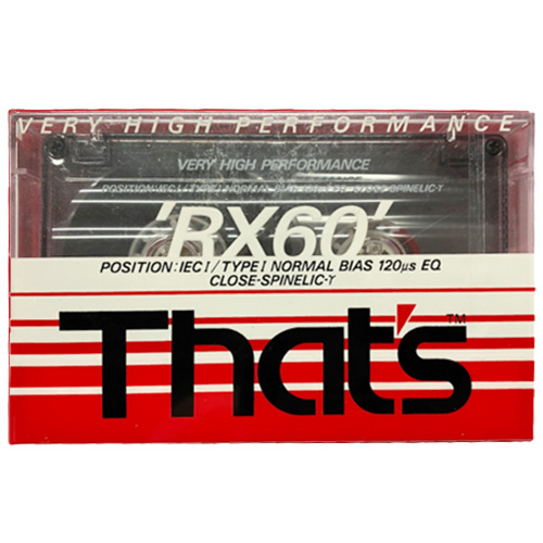 THAT'S RX 60 (1990-92 EU)