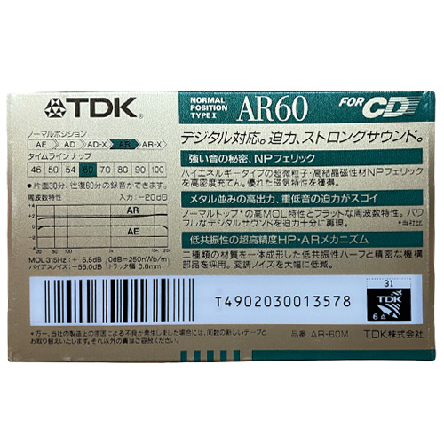 TDK AR 60 (1990-91 JPN) - Obrázek 2