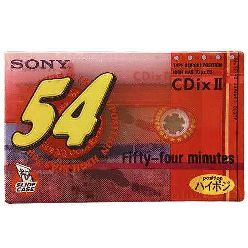 SONY CDix II 54 (1999 JPN)