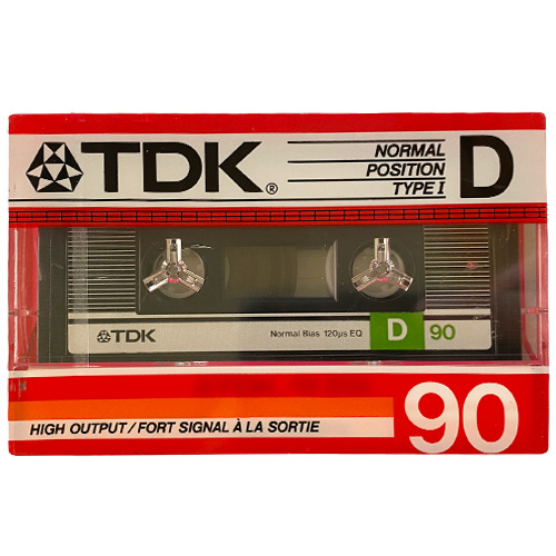 TDK D90 (1985-86 US)