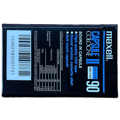 MAXELL Capsule Cologne II 90 (1990-91 JPN) - Obrázek 2