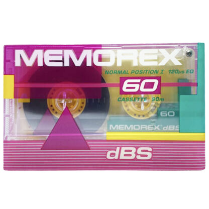 MEMOREX dBS 60 (sleva)