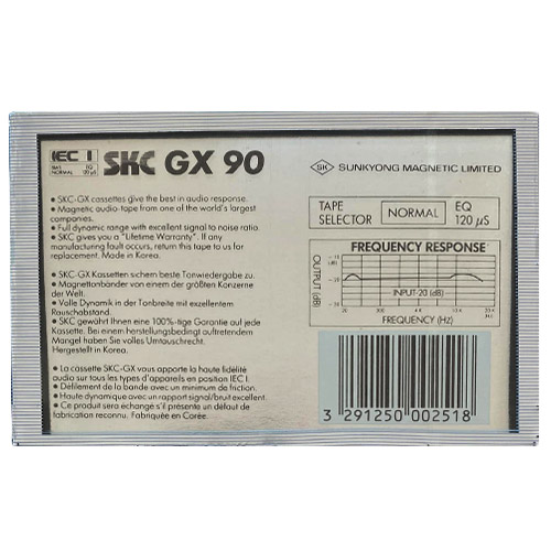 SKC GX 90 (1987-89 EU) - Obrázek 2