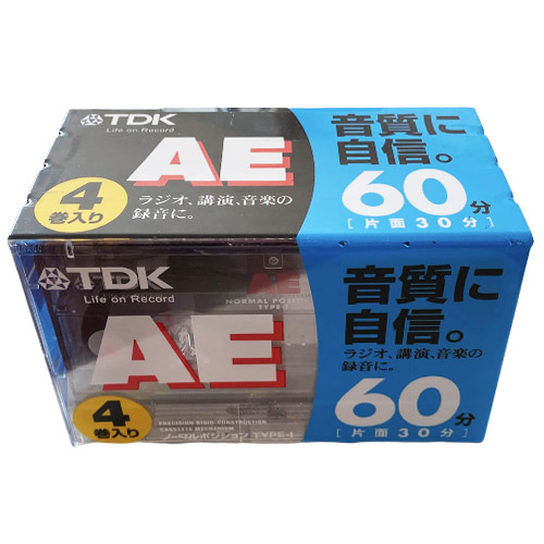 TDK AE60 4pack (2002-05 JPN)
