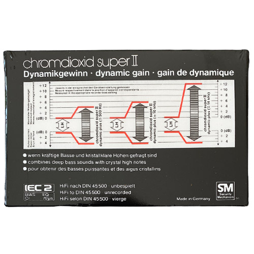 BASF Chromdioxid Super II 90 (1982-83 EU) - Obrázek 2