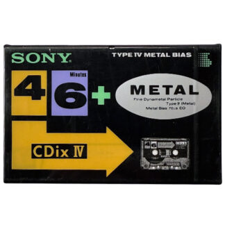 SONY CDix IV 46 Metal (1991 JPN)