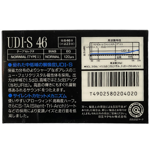 MAXELL UDI-S 46 (1988-89 JPN) - Obrázek 2