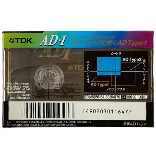 TDK AD1 74 (1996 JPN) - Obrázek 2