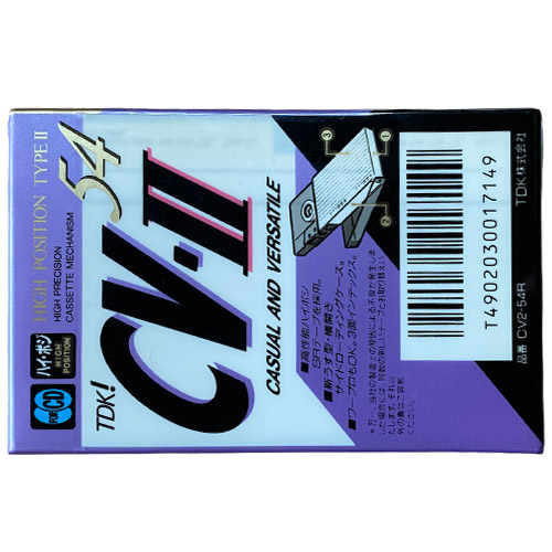 TDK CV-II 54 (1991 JPN) - Obrázek 2