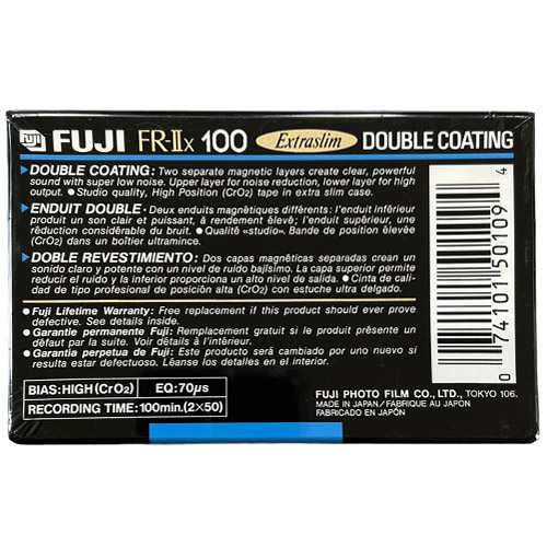 FUJI FR-IIx 100 (1992-95 US) - Obrázek 2
