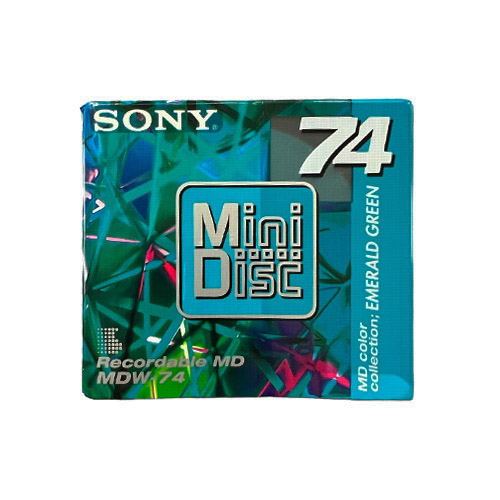 SONY MD 74 Emerald Green