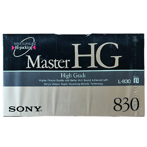 SONY Master HG 830 βeta (JPN)