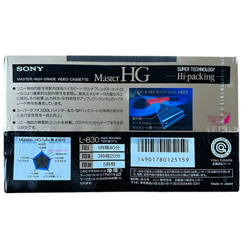 SONY Master HG 830 βeta (JPN) - Obrázek 2