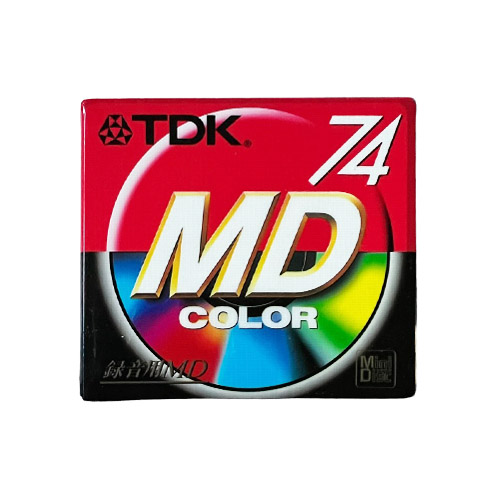 TDK MD 74 Color Red