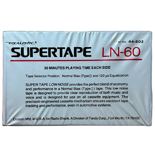 SUPERTAPE LN-60 (US) - Obrázek 2