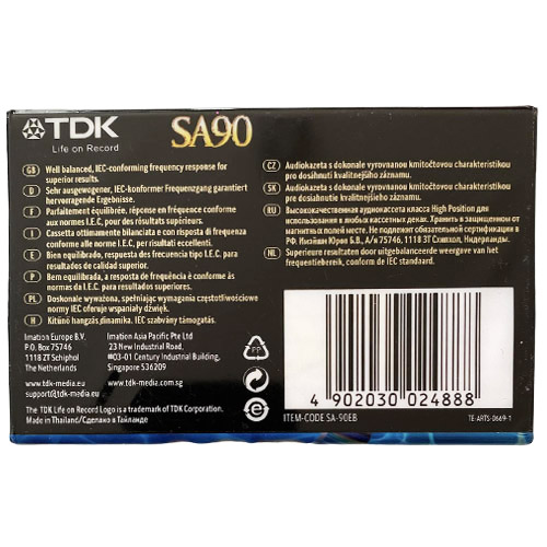 TDK SA 90 (1997-01 EU) - Obrázek 2