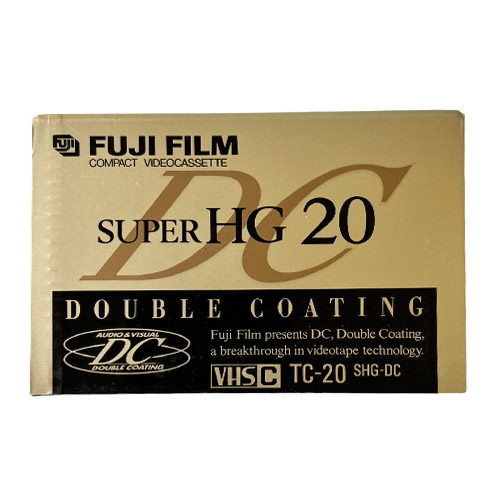 FUJI FILM Super HG 20 Double Coating VHSC