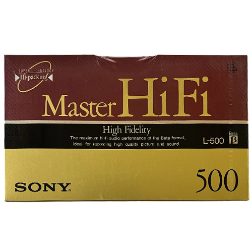 SONY Master HiFi L-500 βeta (JPN)
