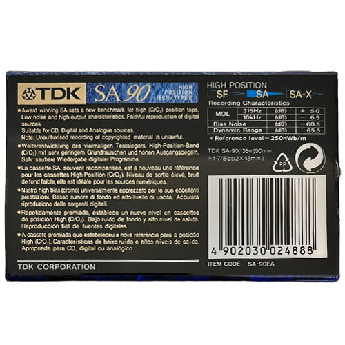 TDK SA 90 (1994-97 EU) - Obrázek 2