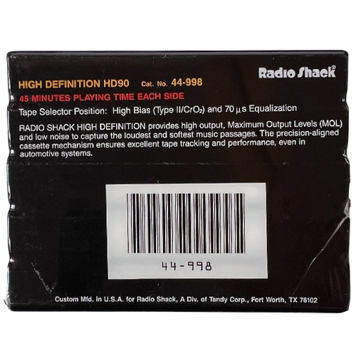 RadioShack HD 90 (5pack) - Obrázek 3