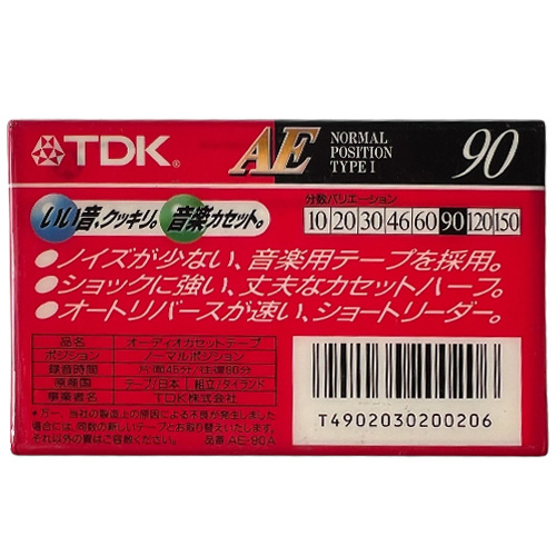 TDK AE 90 (1996 JPN) - Obrázek 2
