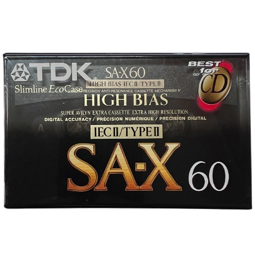 TDK SA-X 60 (1992-97 US)
