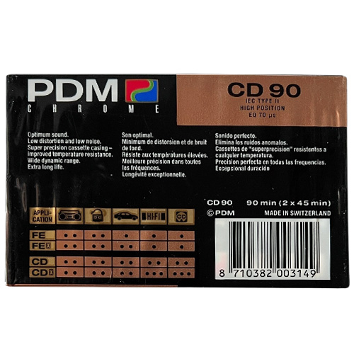 PDM CD 90 Chrome (1991 EU) - Obrázek 2